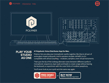 Tablet Screenshot of polymer-app.com